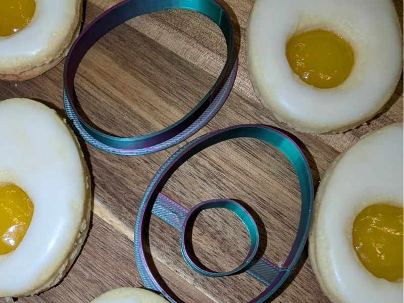 Cute egg cookie cutter