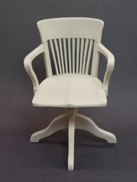 Figura decorativa: Miniature Antique Industrial Swivel Chair — vista de referencia 5