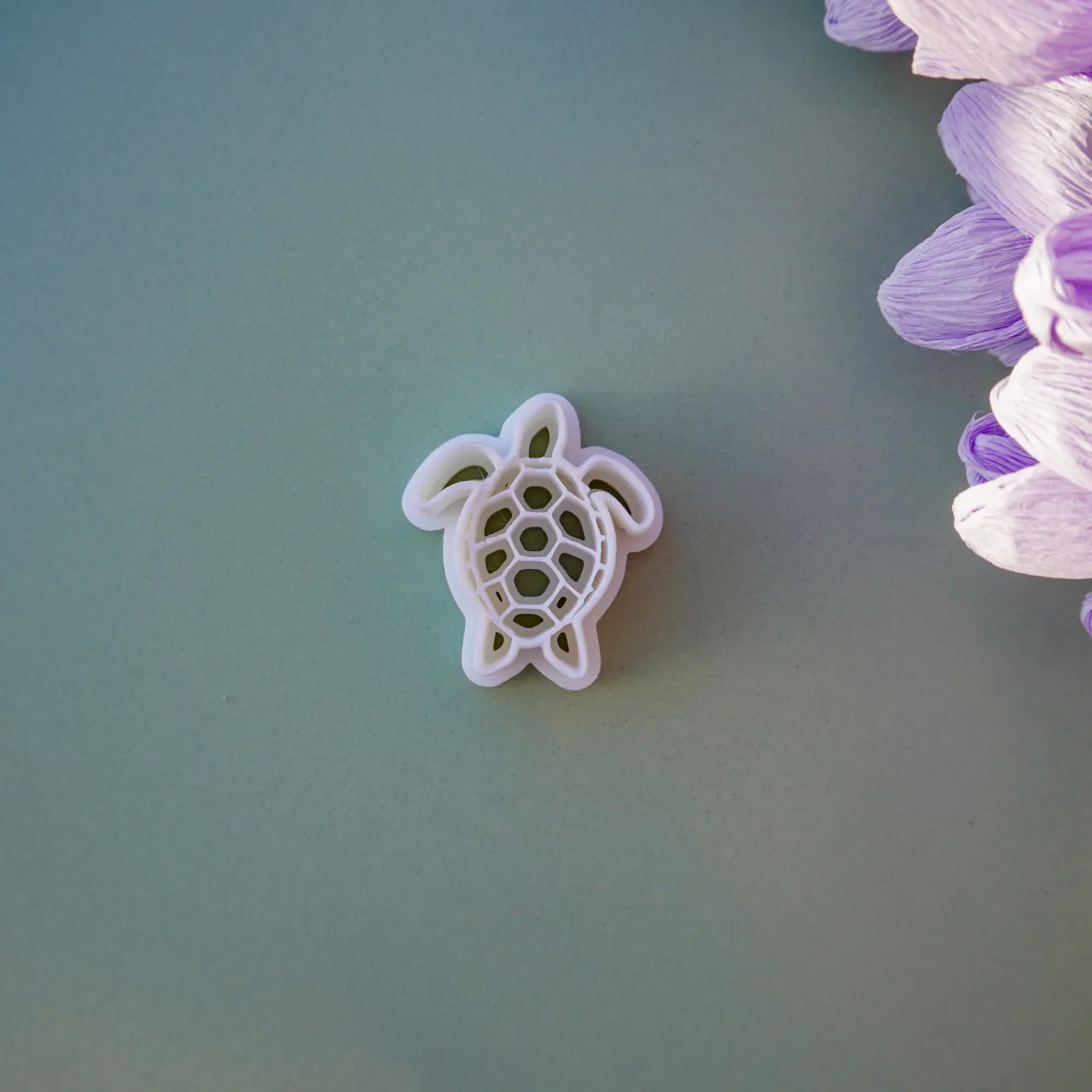 Turtle Clay Cutter For Earrings Necklaces view 2