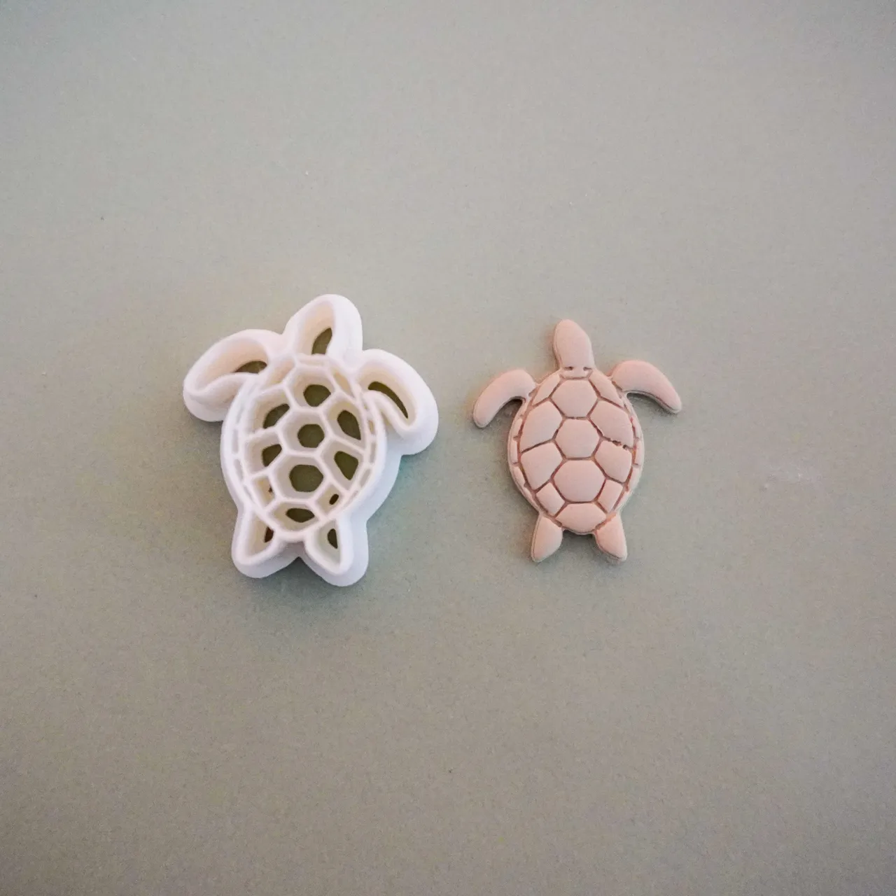 Turtle Clay Cutter For Earrings Necklaces view 3