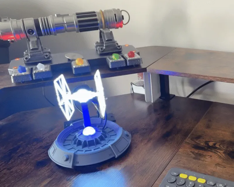 Holoprojector Prop view 2