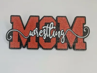 Wrestling mom Bogg gag charm 