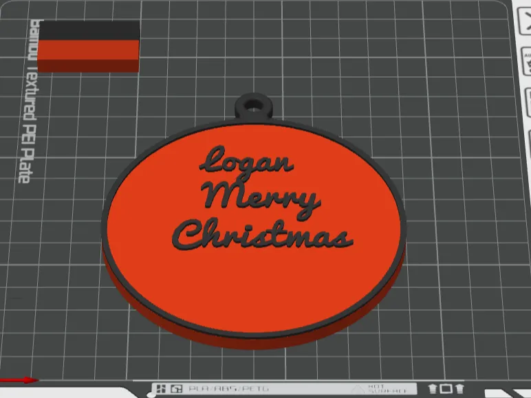 Logan Christmas Ornament