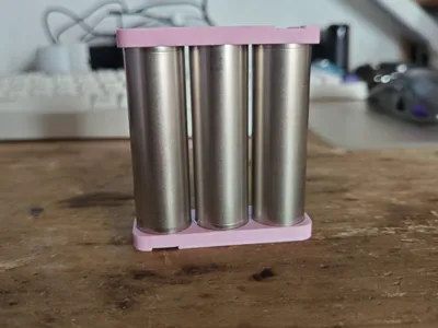 18650 battery 3s1p holder (foolproof design)