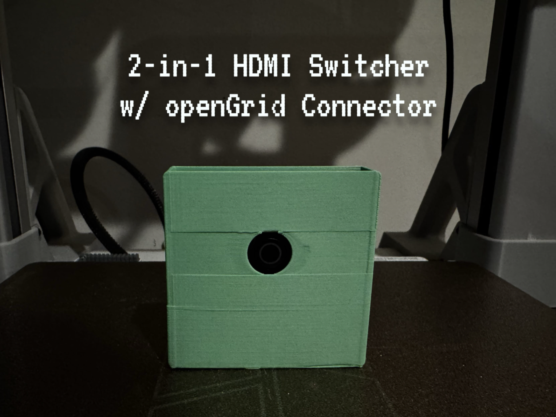 Simple HDMI Switch Holder [openGrid]