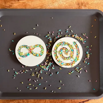 Modelo para impresión 3D: Round Sensory Writing Trays (Infinity & Spiral) — vista de referencia 4