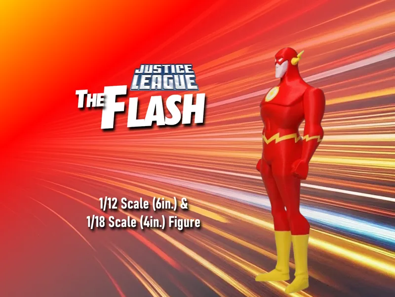 The Flash Justice League Unlimited Figure