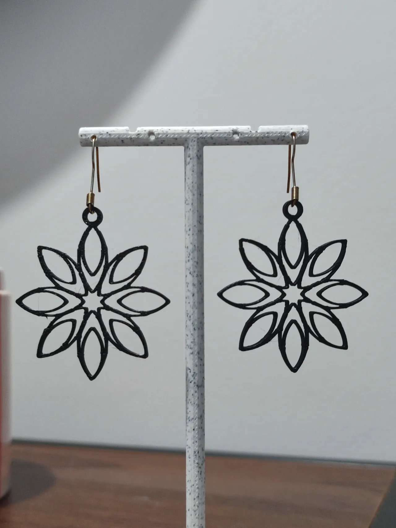 Aretes Flor Polaris view 3