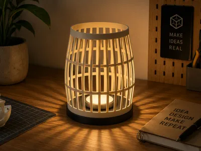 Parametric Table Lamp & Ceiling Lamp