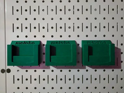 Metabo HPT x Wall Control Battery Mount
