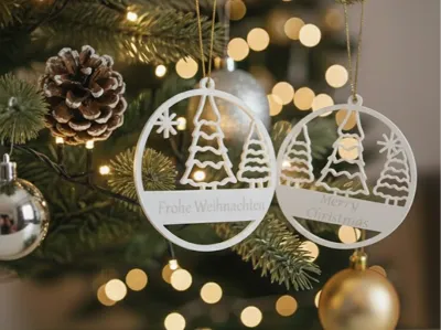 Christmas ornament Merry Christmas