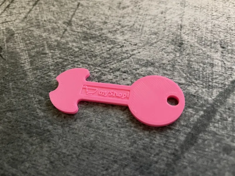 myShopi Shopping cart key - Removable