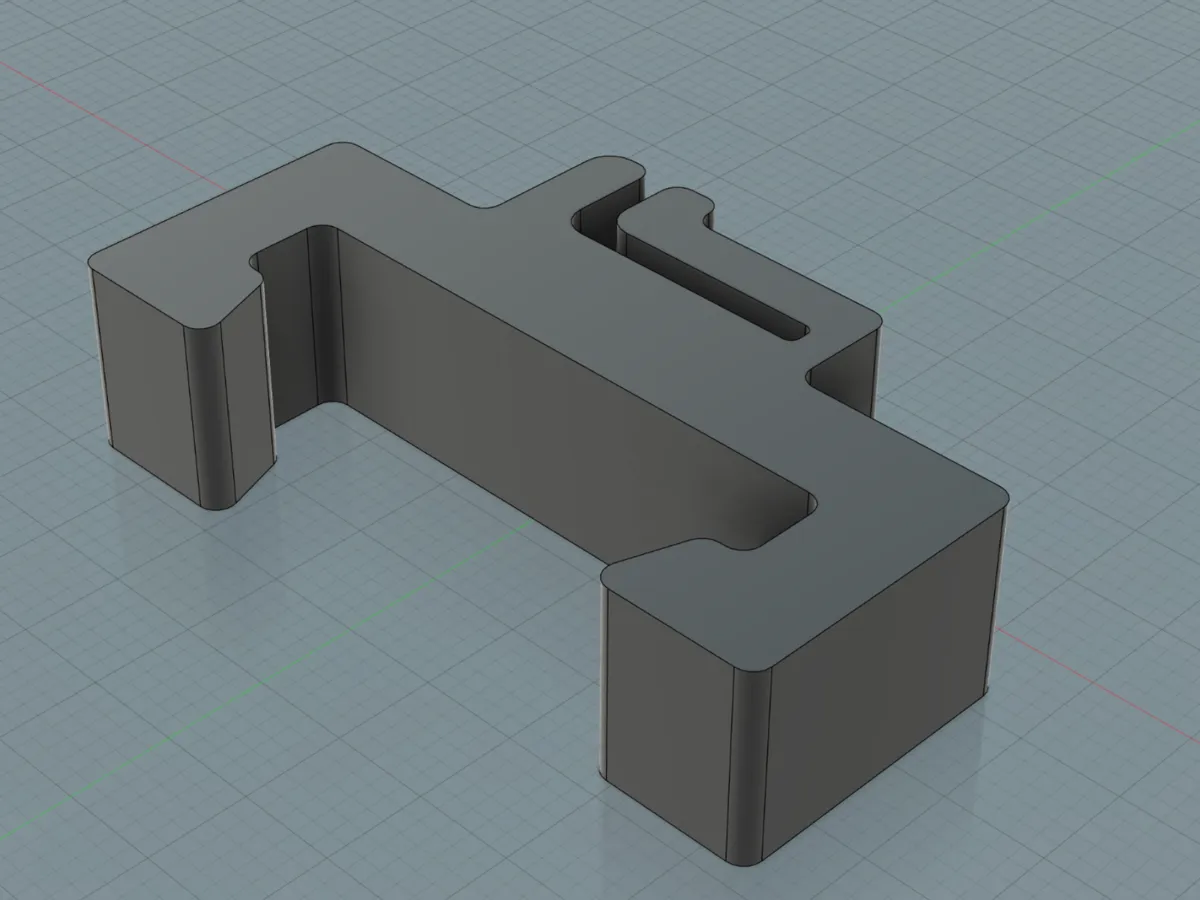 Clip de fixation pour éclairage sur étagère IKEA BROR