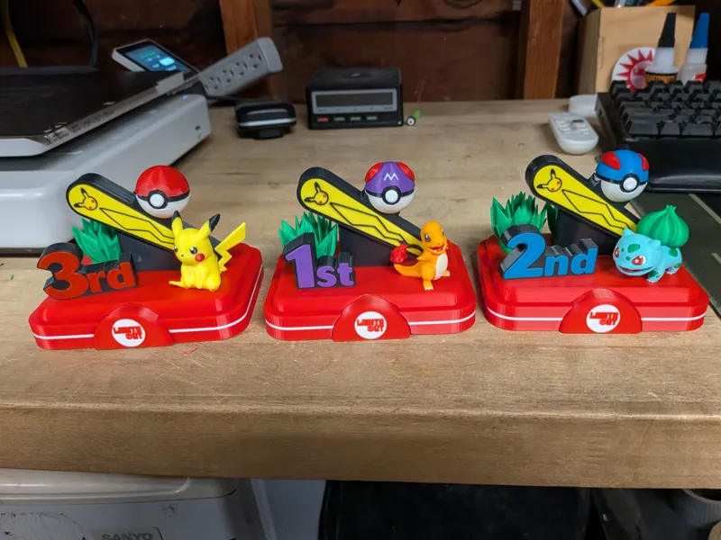 Pokemon Pinball Trophies