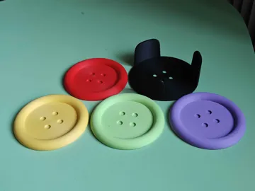 Soporte: Button Coasters with Holder — vista de referencia 5