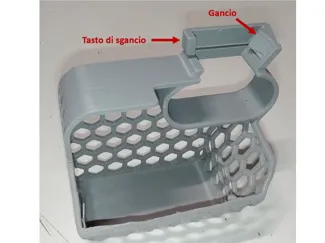 cestino recupero scarto per A1 Mini