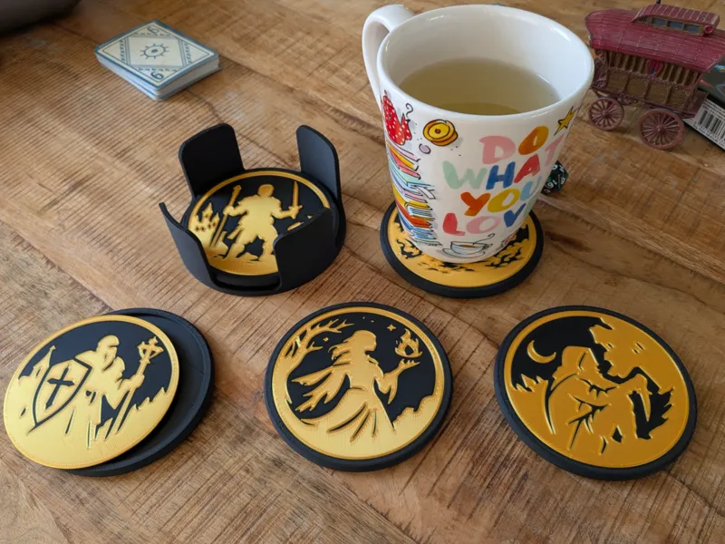 Click-Swap Modular Coaster | DnD Insert Pack 2