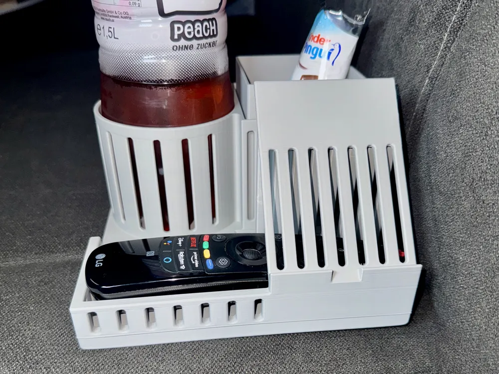 Couch Organizer – Modular Caddy for Snacks & Phone - Free 3D Print ...