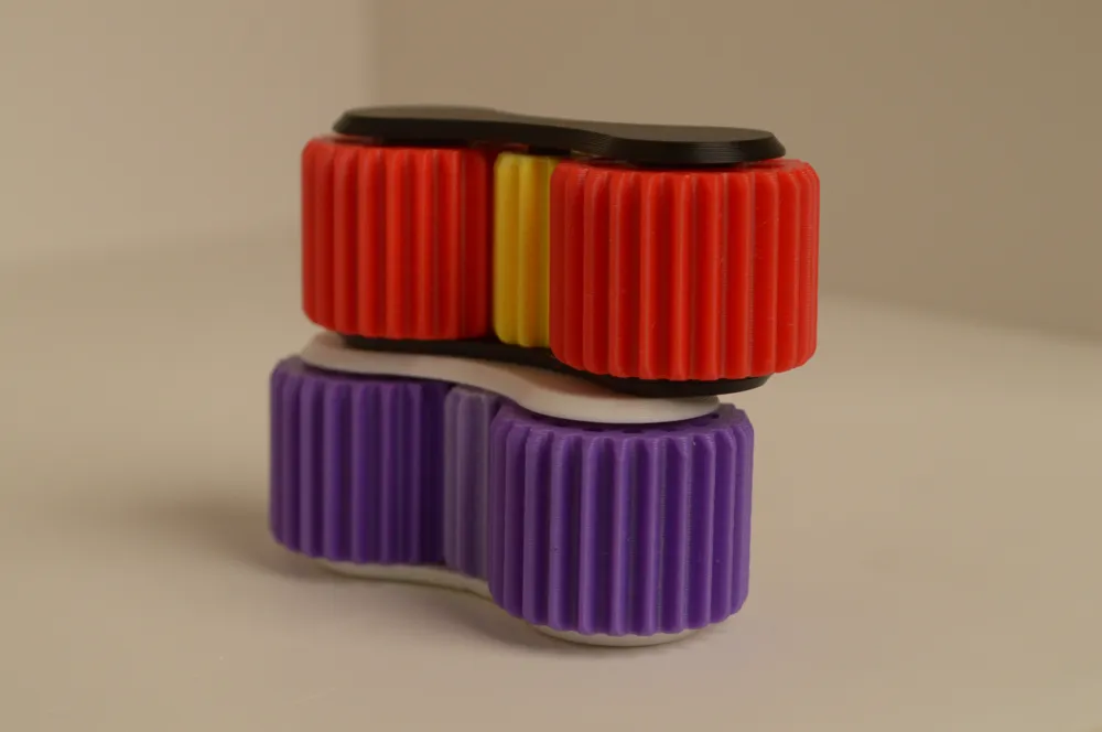 3 Gear fidget toy - Free 3D Print Model - MakerWorld