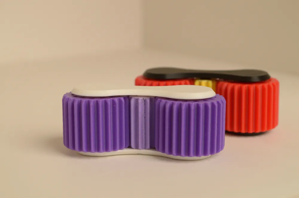 3 Gear fidget toy - Free 3D Print Model - MakerWorld