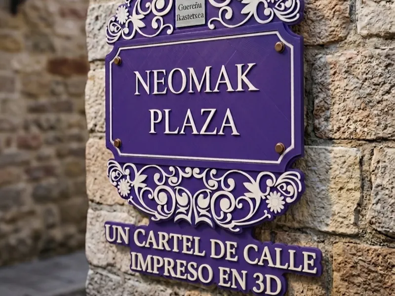 Cartel de calle