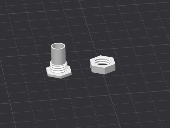 9mm Ant farm outworld nest connector