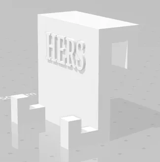 Razor holder for glass wall - Gilette