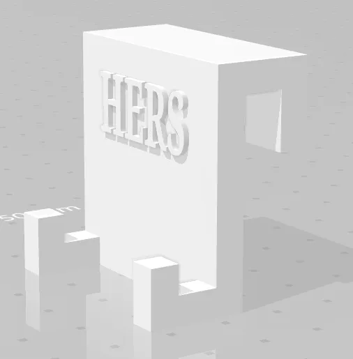 Razor holder for glass wall - Gilette