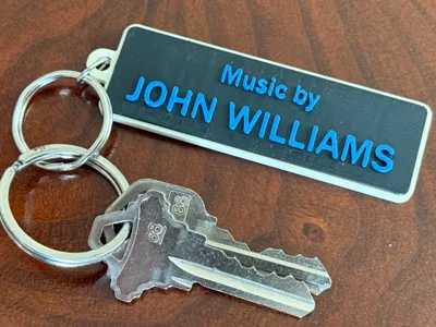 Music by John Williams Keychain - Star Wars