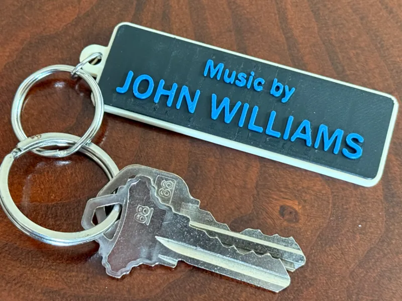 Music by John Williams Keychain - Star Wars
