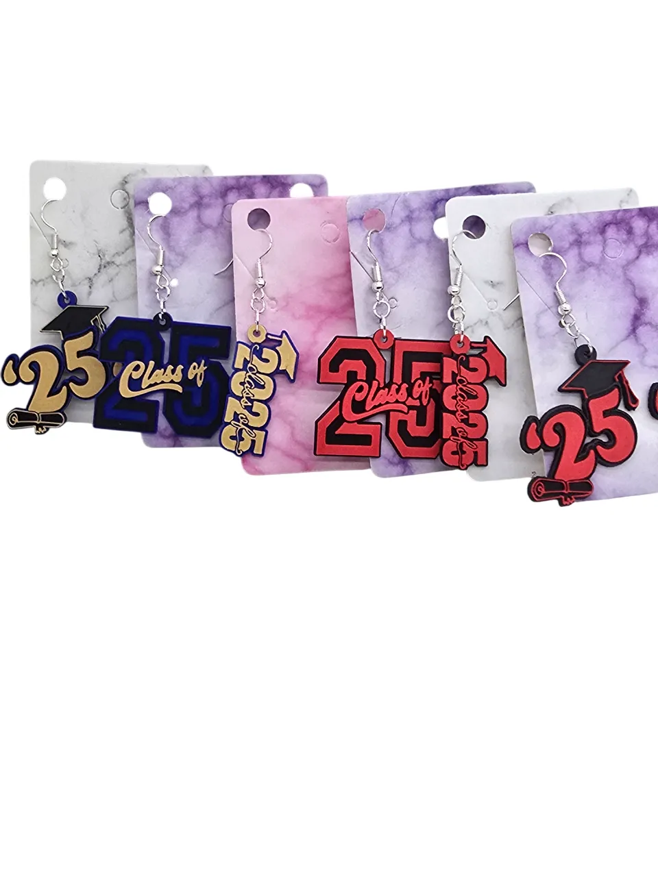 2025 Graduation Earrings view 2