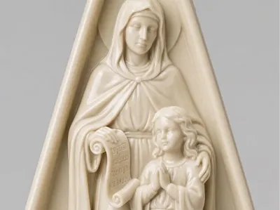 Lady Saint Anne Keychain