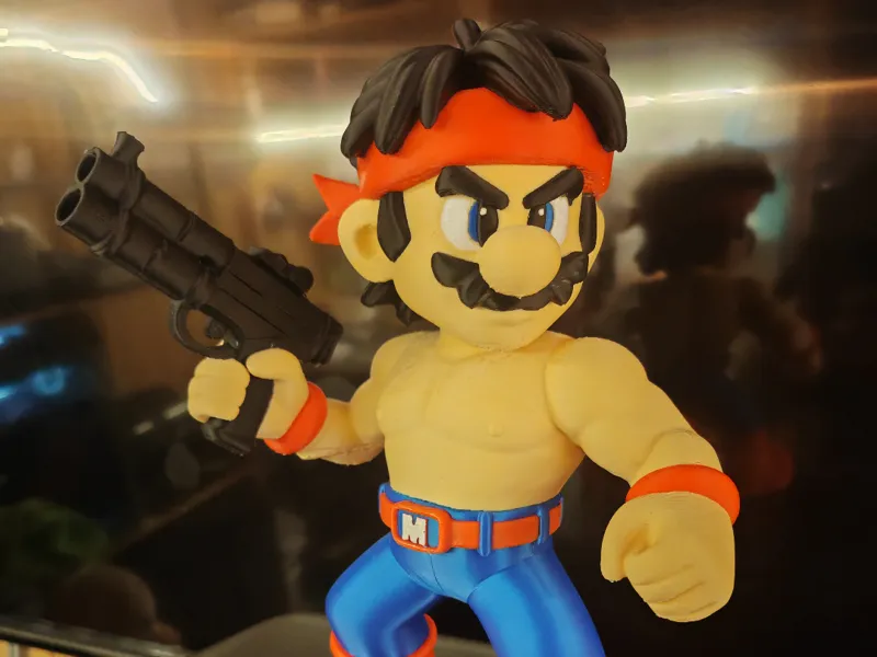 Super Mario , Rambo Mario ... der echte Rambo