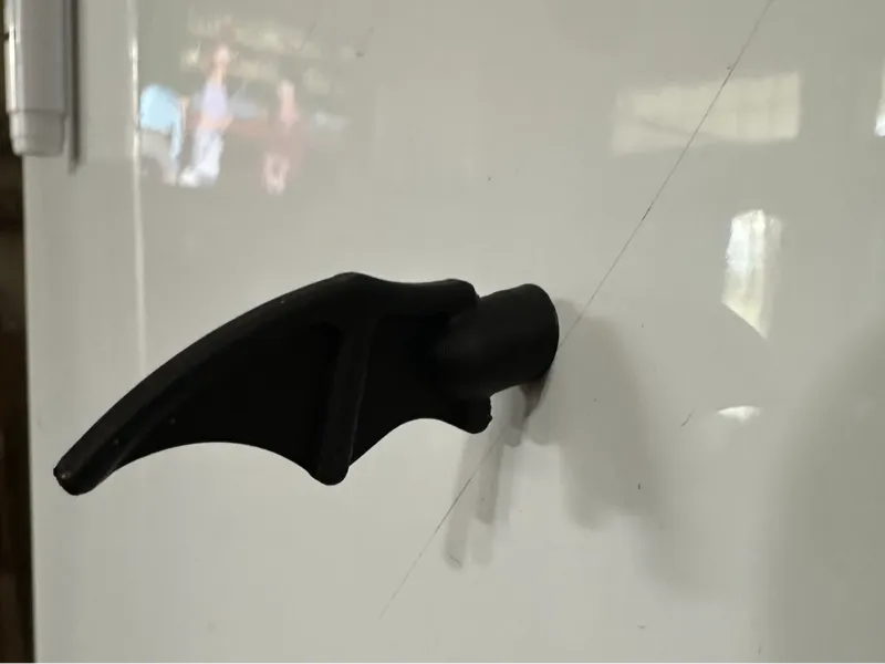 Batarang Fridge Magnet Note Holder-Building Block
