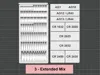 3 - Extended Mix   (plus AG10 and AG1 batteries)