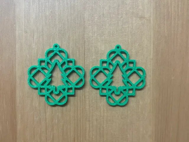 Christmas Tree Earrings