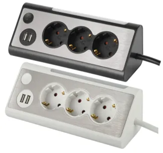 socket/power outlet mount triangle