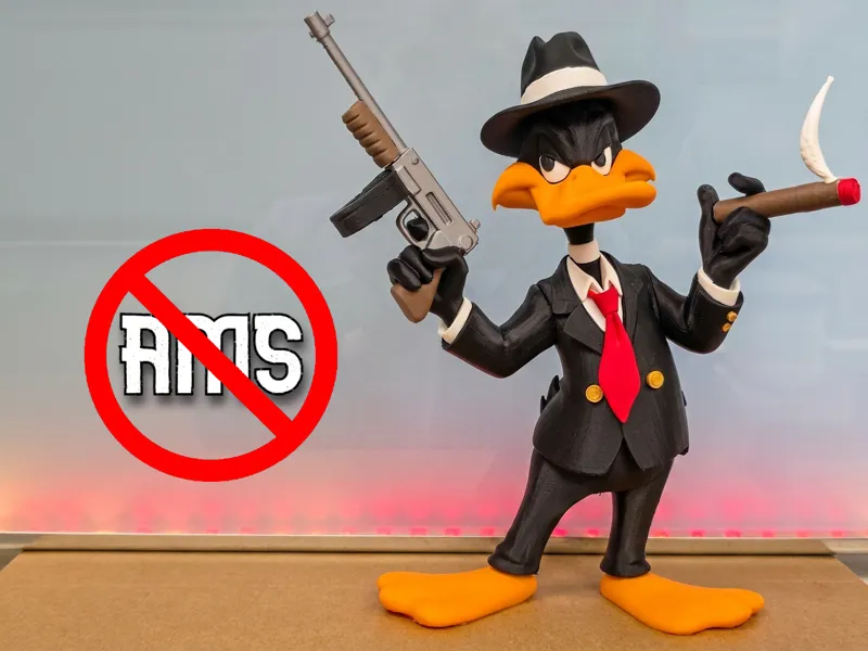 DAFFY DUCK THE GANGSTER / NO AMS