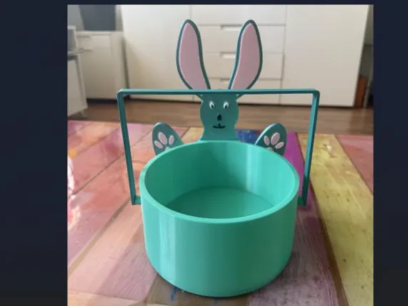 Osterhasen Sammelschale Kinder