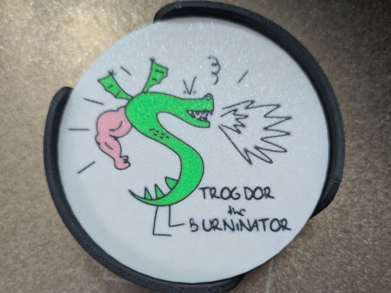 Trogdor the Burninator coaster set