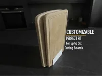 For 2 Cuttingboards with a width of 20-23 mm only
