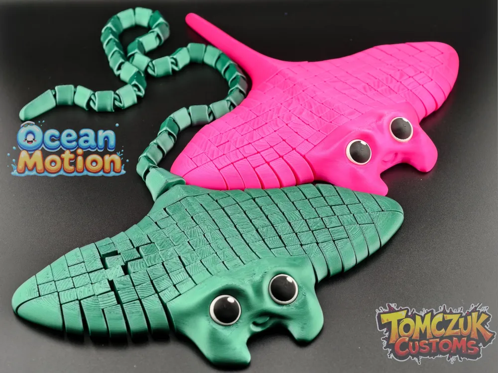 Ocean Motion: Flexi Stingray!