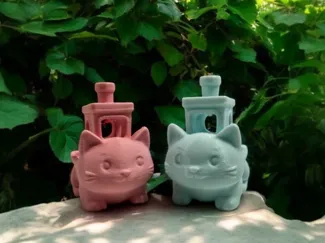 MeowBenchy – great 3D Printing kitten Companion