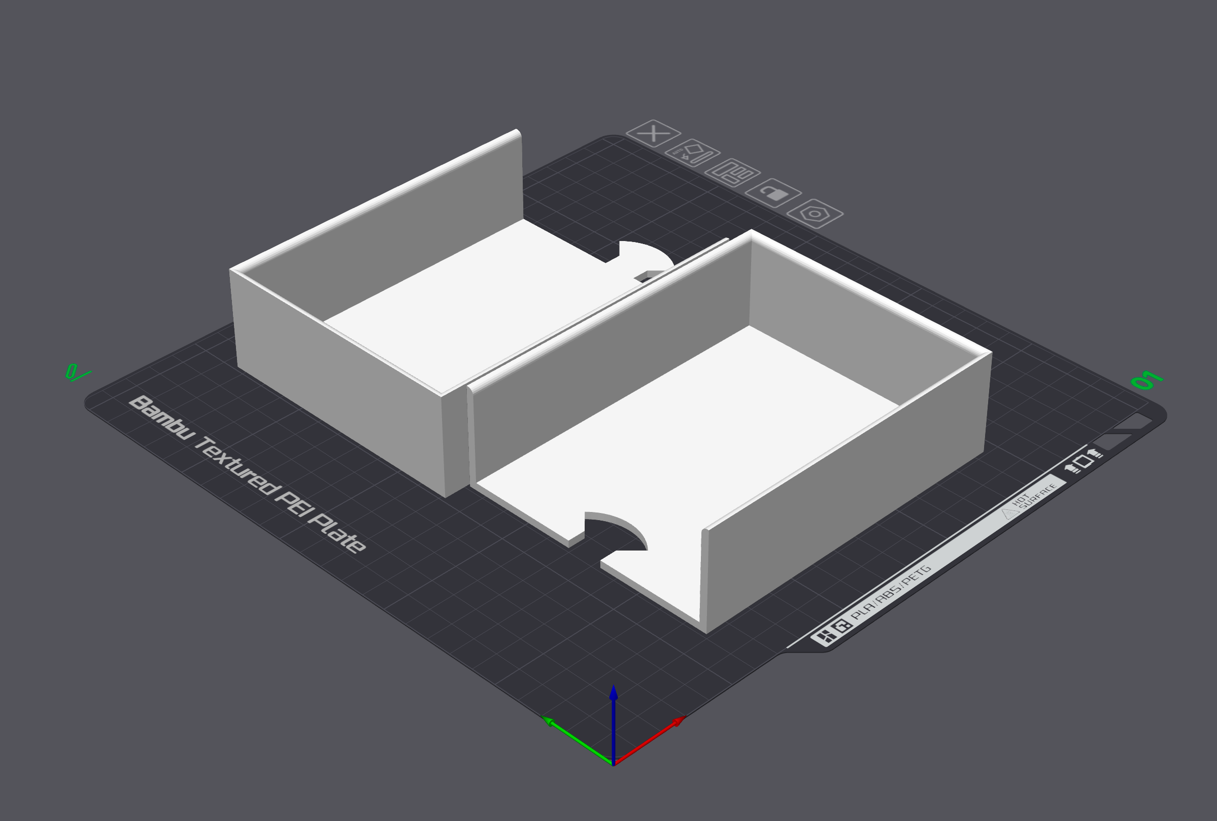 Miniatura 2 do modelo 3D Large Tray – Two-Part Print