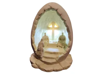 He is Risen Egg