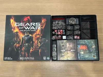 Gears of war board game insert / organizer