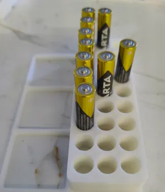 AAA Battery Box - Gridfinity