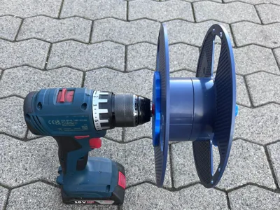 Filament Spool Rewinder