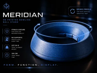Bowling Ball Holder | Meridian Slim