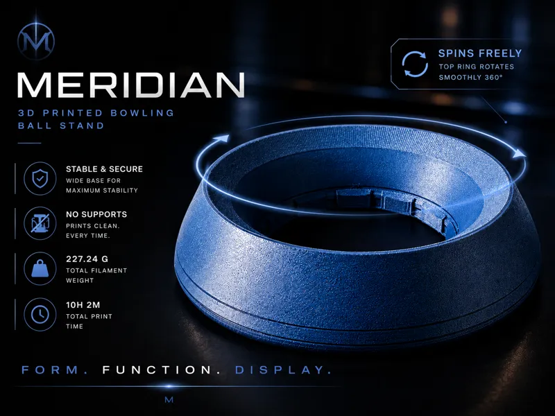 Bowling Ball Holder | Meridian Slim